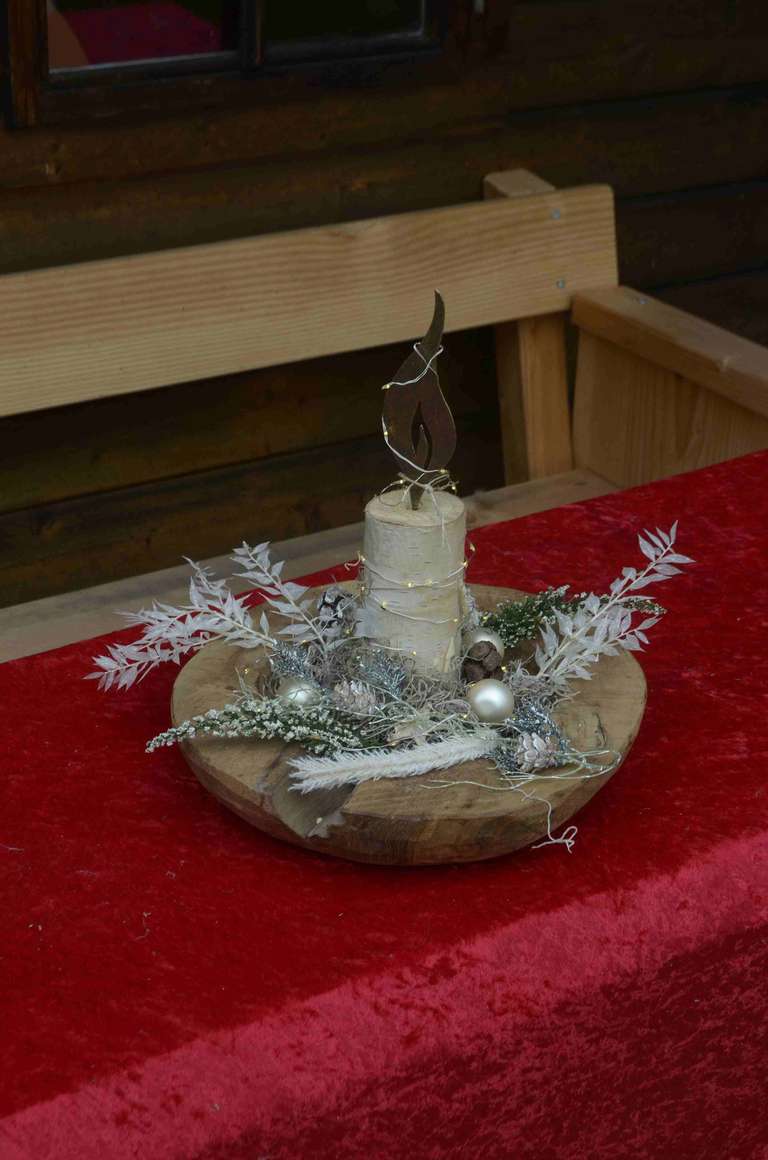 Weihnachtsdekoration-Flamme