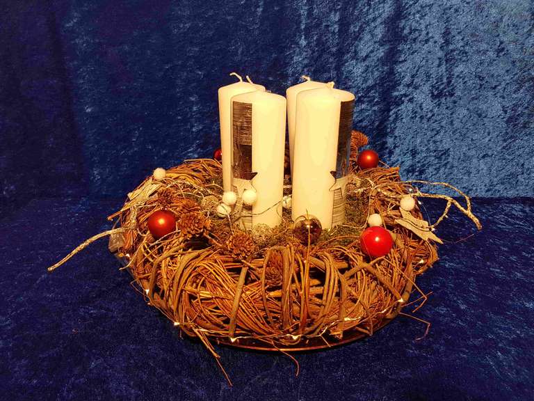 Adventsgesteck Gabriela